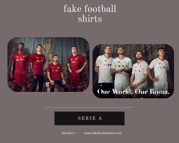 fake Roma football shirts 23-24